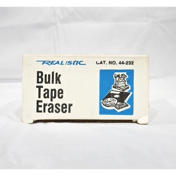 Realistic Magnetic Bulk Tape Eraser 44-232 Radio Shack with Box, Instructions - Picture 10 of 11